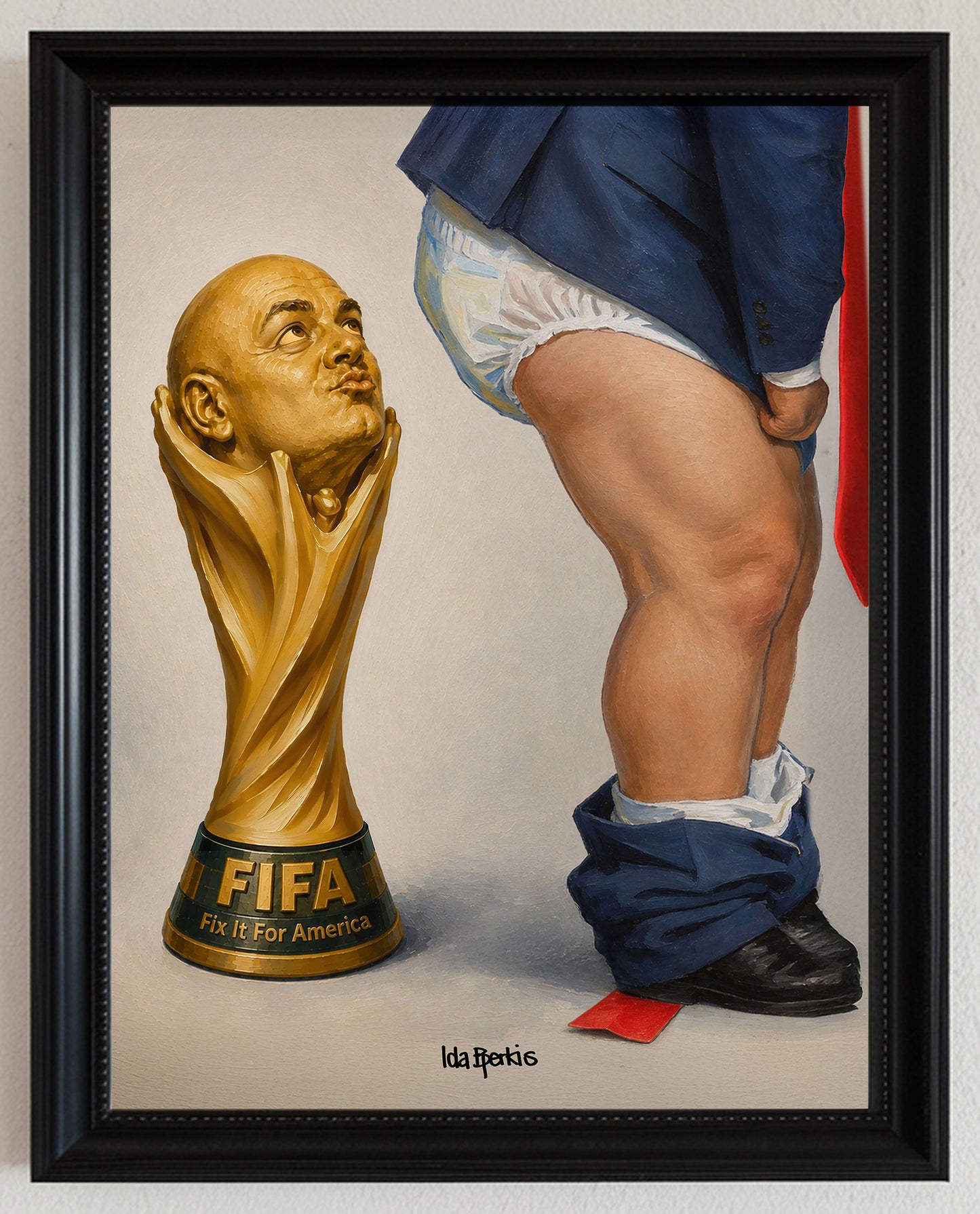 The President's Mascot – Limited Edition (Signed & Numbered)