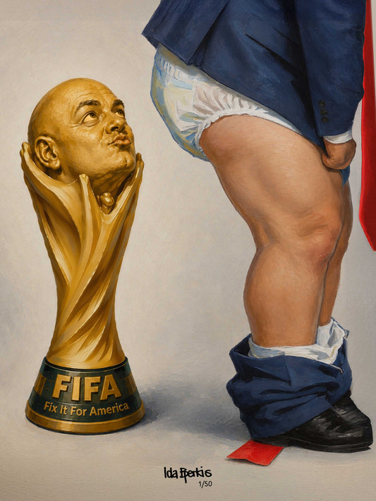 The President's Mascot – Limited Edition (Signed & Numbered)