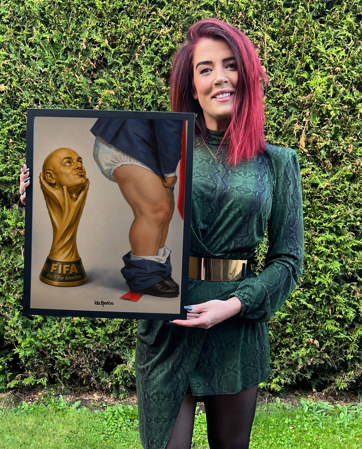 The President's Mascot – Limited Edition (Signed & Numbered)